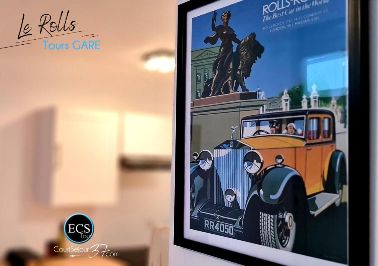 "Le Roll'S" - 1 Chambre - 5 Couchages - Calme - Terrasse - Parking Prive Tours Luaran gambar