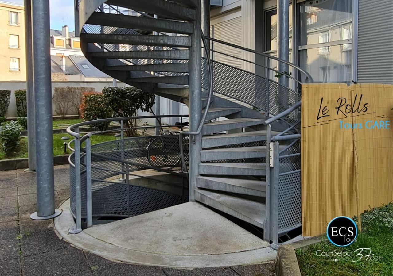 "Le Roll'S" - 1 Chambre - 5 Couchages - Calme - Terrasse - Parking Prive Tours Luaran gambar